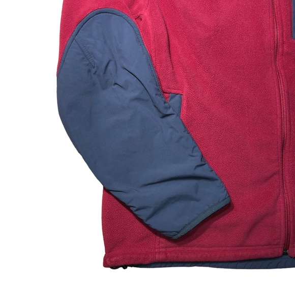 L.L. Bean Red Fleece - Picture 2 of 7